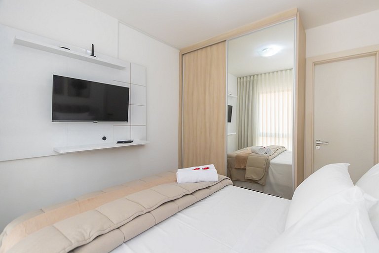 Apartamento de 1 Quarto com Sofa-Cama - CEN1104