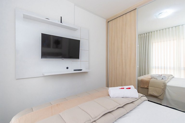 Apartamento de 1 Quarto com Sofa-Cama - CEN1104
