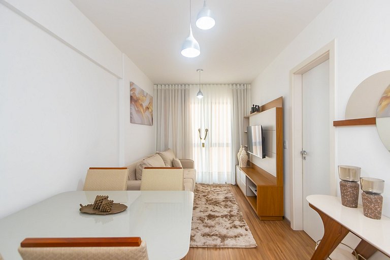 Apartamento de 1 Quarto com Sofa-Cama - CEN1104