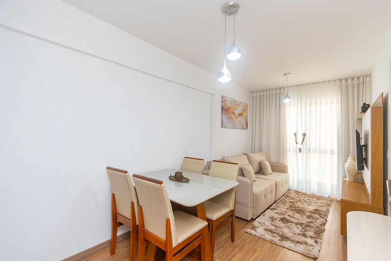 Apartamento de 1 Quarto com Sofa-Cama - CEN1104