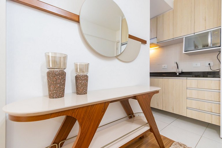 Apartamento de 1 Quarto com Sofa-Cama - CEN1104