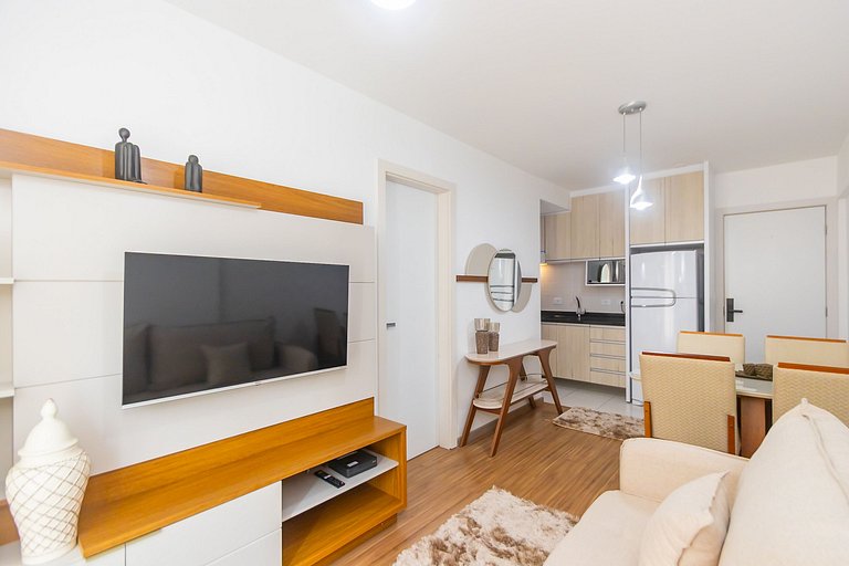 Apartamento de 1 Quarto com Sofa-Cama - CEN1104
