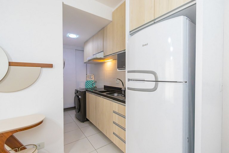 Apartamento de 1 Quarto com Sofa-Cama - CEN1104