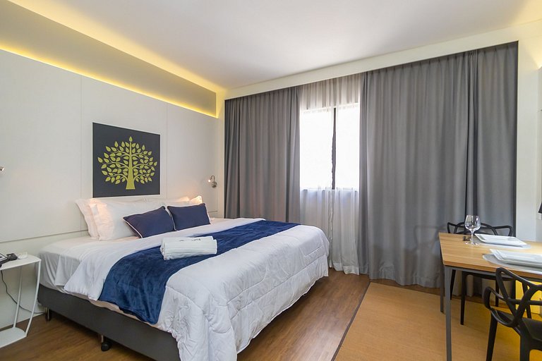 Estudio Condominio Clube no Batel - HSB1265