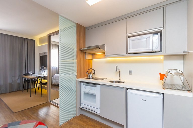 Estudio Condominio Clube no Batel - HSB1265