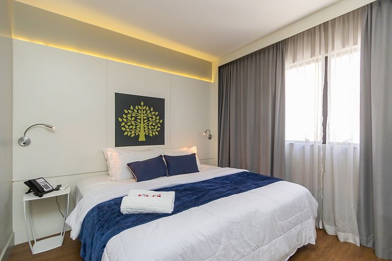 Estudio Condominio Clube no Batel - HSB1265