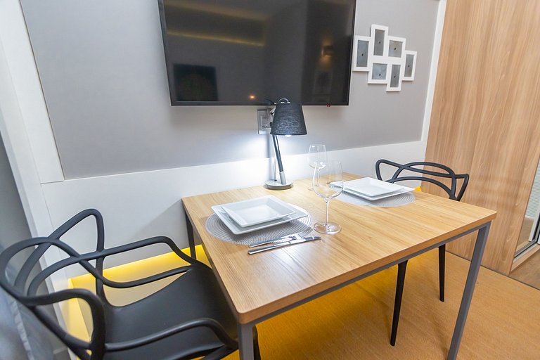 Estudio Condominio Clube no Batel - HSB1265