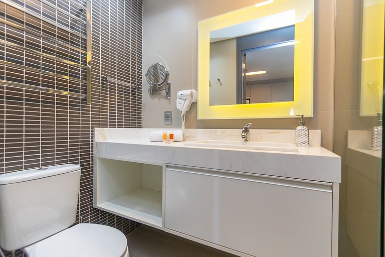 Estudio Condominio Clube no Batel - HSB1265