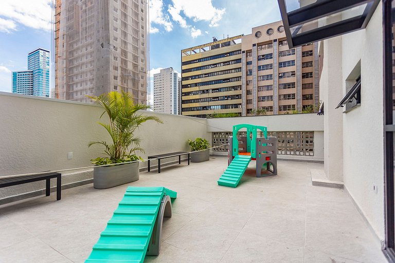 Apto de 2q c/ vaga em prédio com piscina - IBI0807