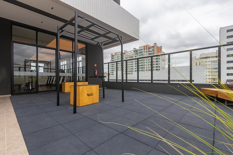Studio Aconchegante com A/C no All Batel - BAT0821