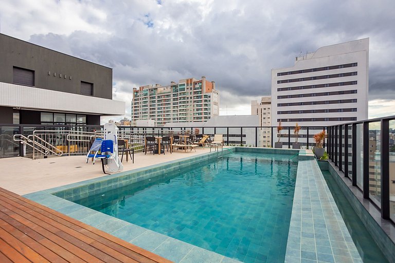 Studio Completo e Refinado no All Batel - BAT1516