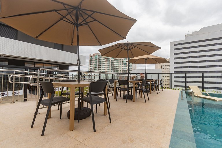 Studio Completo e Refinado no All Batel - BAT1516