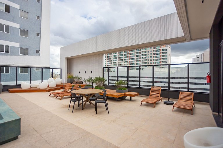 Studio Completo e Refinado no All Batel - BAT1516