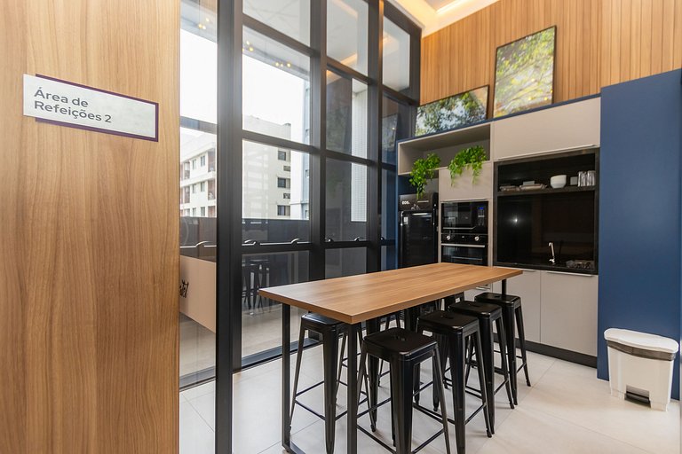 Studio Completo e Refinado no All Batel - BAT1516