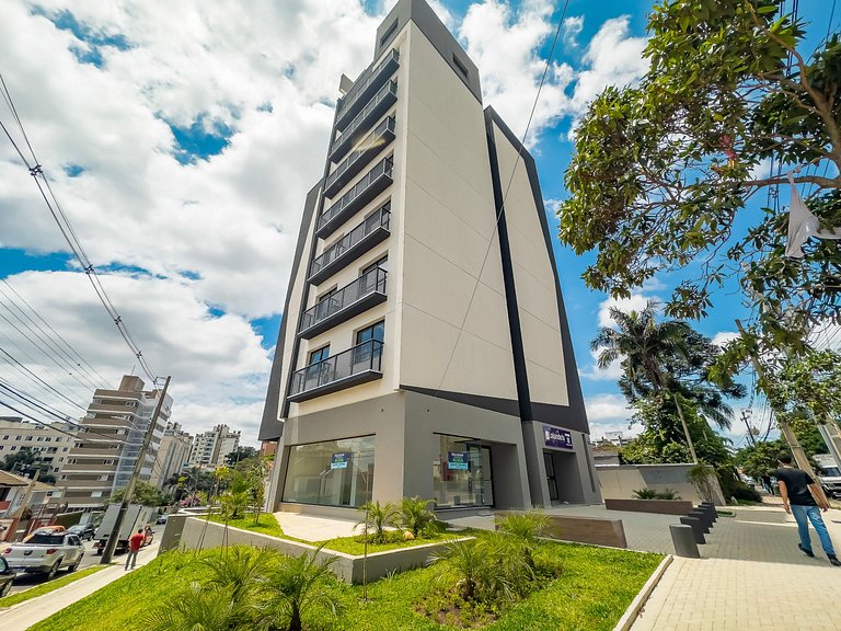 Studio Completo com Cama Auxiliar e Vaga - EIX0808