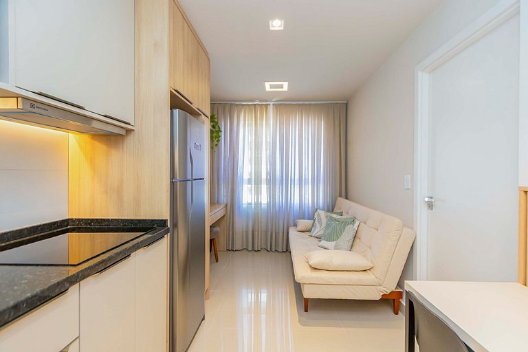 Apto de 1 Quarto Super Bem Localizado -MUV1813