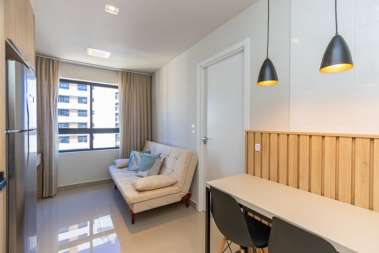 Apto de 1 Quarto Super Bem Localizado -MUV1813