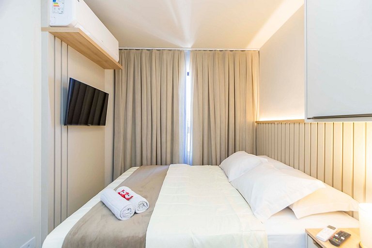 Apto de 1 Quarto Super Bem Localizado -MUV1813