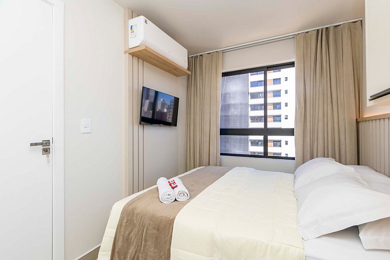 Apto de 1 Quarto Super Bem Localizado -MUV1813