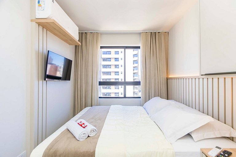 Apto de 1 Quarto Super Bem Localizado -MUV1813