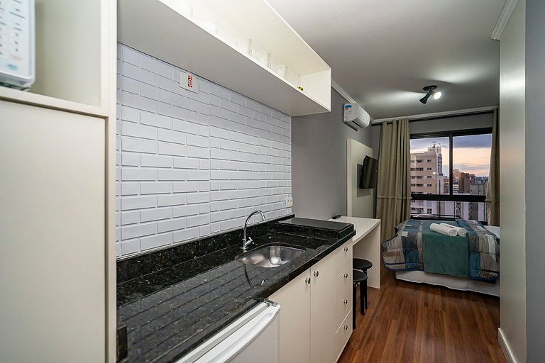 Studio completo no Centro da Cidade - ALL1406