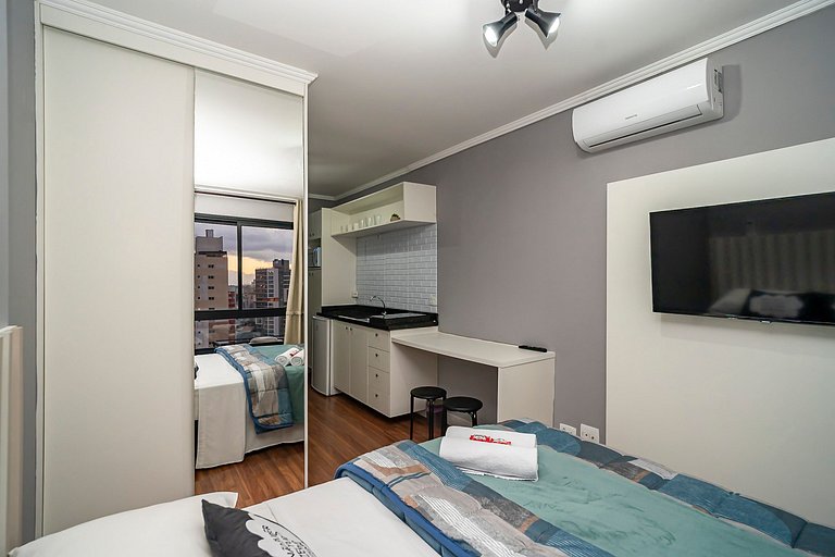 Studio completo no Centro da Cidade - ALL1406