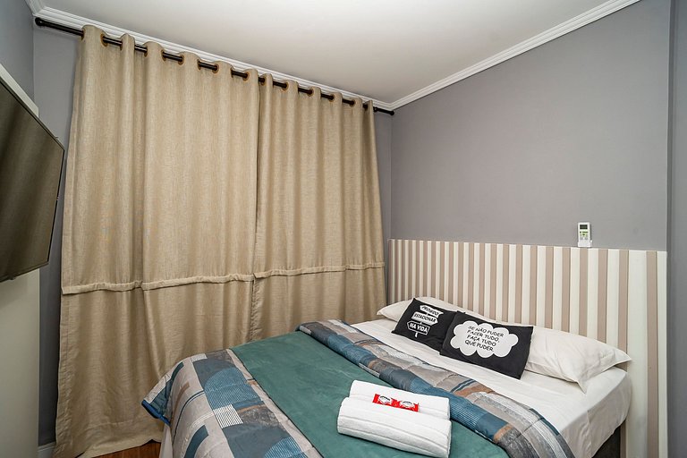 Studio completo no Centro da Cidade - ALL1406