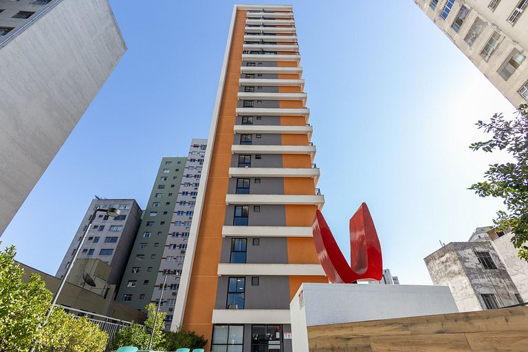 Studio completo no Centro da Cidade - ALL1406