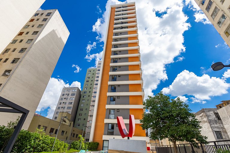Studio completo no Centro da Cidade - ALL1406