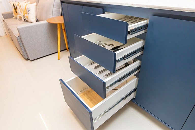 Apto de 1 Quarto Super Completo no Centro -MUV1508