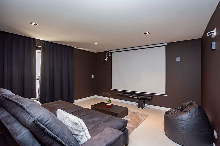 Apto de 1 Quarto Super Completo no Centro -MUV1508
