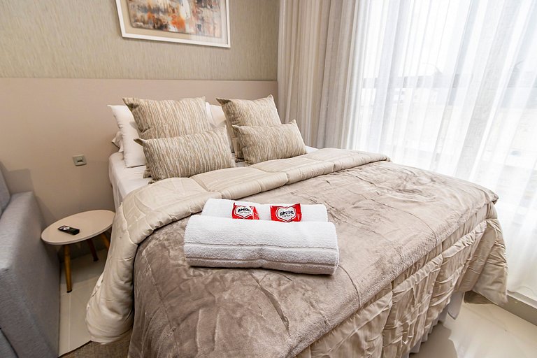 Studio Aconchegante com A/c em Ótima Região-MUV406