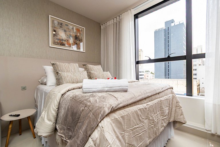 Studio Aconchegante com A/c em Ótima Região-MUV406