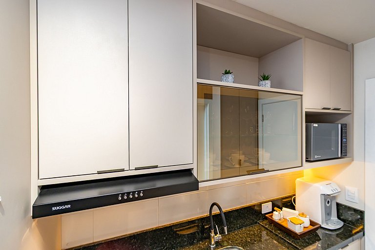 Studio Aconchegante com A/c em Ótima Região-MUV406