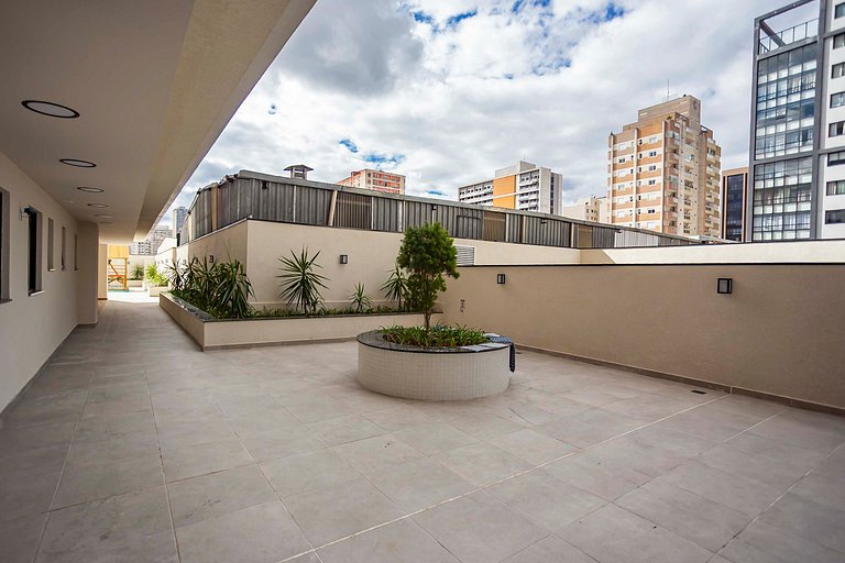 Studio Aconchegante com A/c em Ótima Região-MUV406