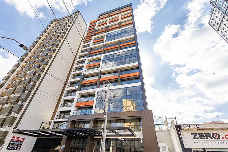 Studio Aconchegante com A/c em Ótima Região-MUV406