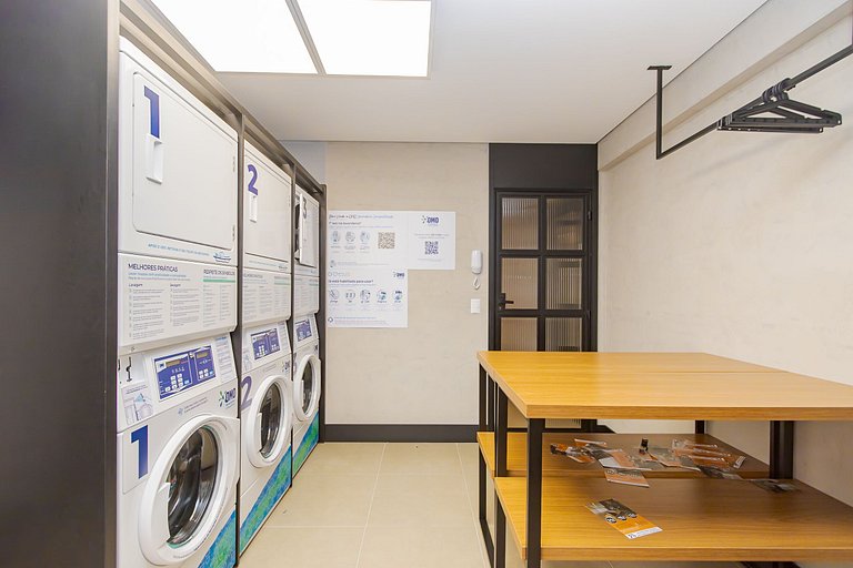 Apartamento de 1 Quarto com Sofa-Cama - FAI1206