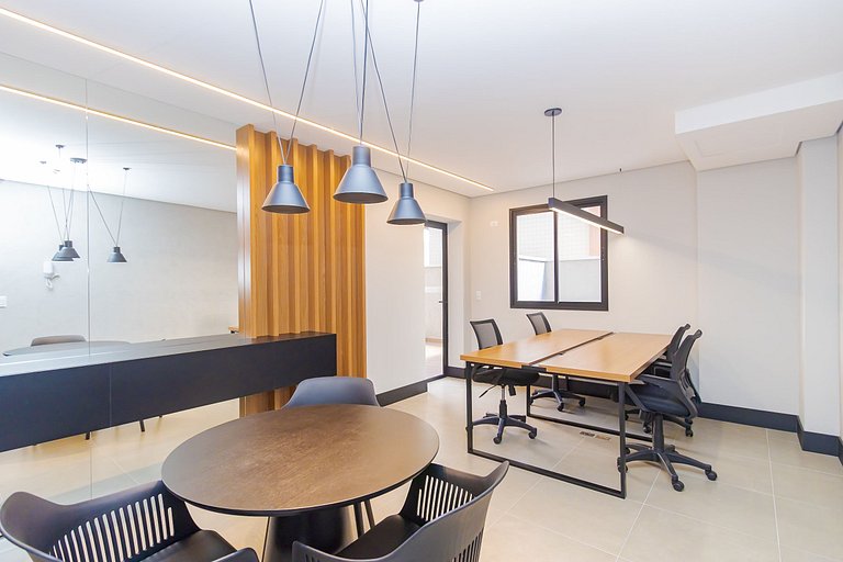 Apartamento de 1 Quarto com Sofa-Cama - FAI1206