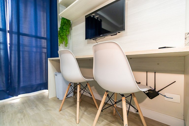 Studio 2 Camas Solteiro 1 Cama de Casal - ALL0815