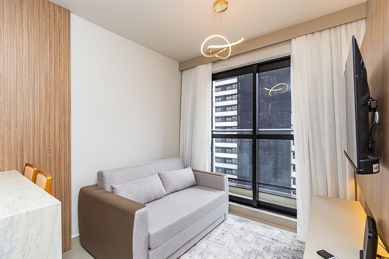 Apartamento Refinado c/ Vaga de Garagem - MUV1313