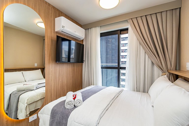 Apartamento Refinado c/ Vaga de Garagem - MUV1313