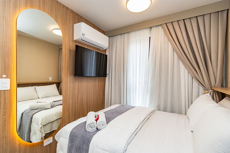 Apartamento Refinado c/ Vaga de Garagem - MUV1313