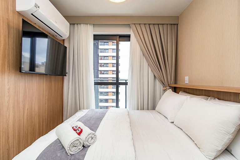 Apartamento Refinado c/ Vaga de Garagem - MUV1313