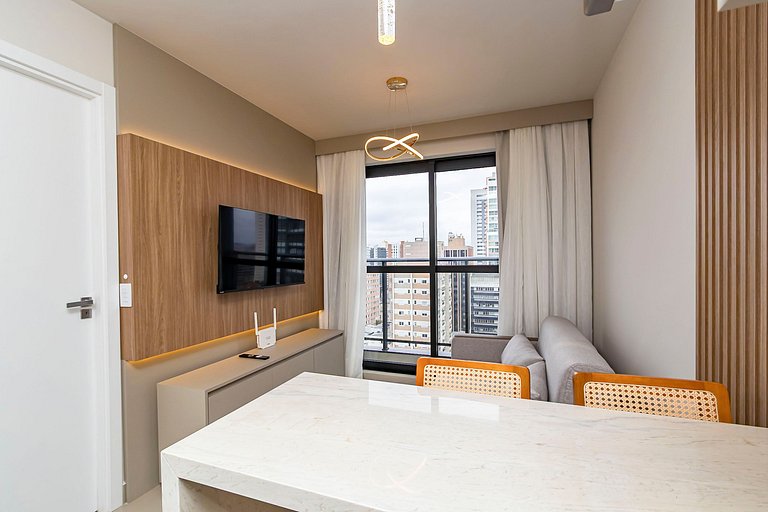 Apartamento Premium Com Garagem no Centro -MUV1314