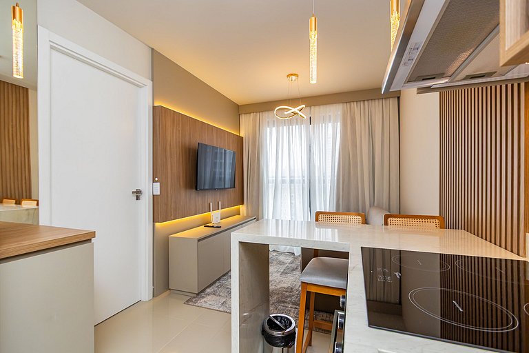 Apartamento Premium Com Garagem no Centro -MUV1314