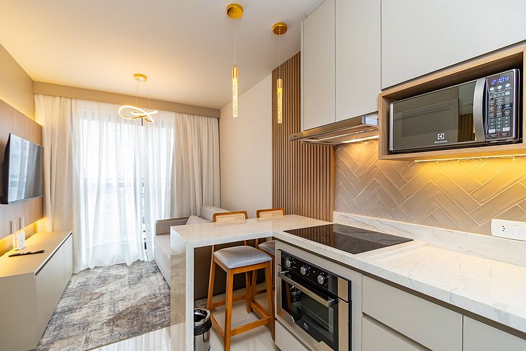 Apartamento Premium Com Garagem no Centro -MUV1314