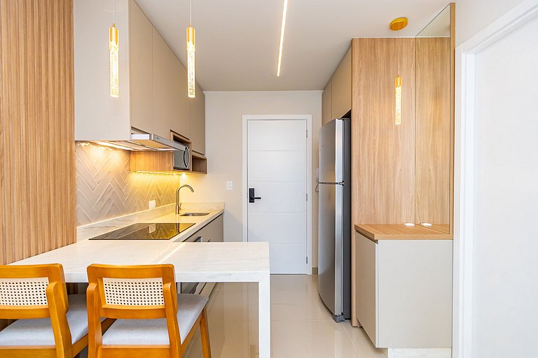 Apartamento Premium Com Garagem no Centro -MUV1314