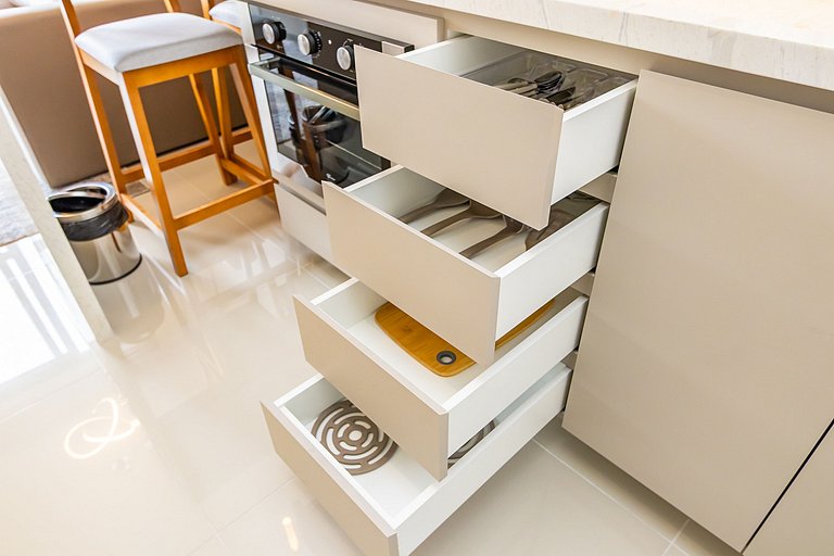 Apartamento Premium Com Garagem no Centro -MUV1314