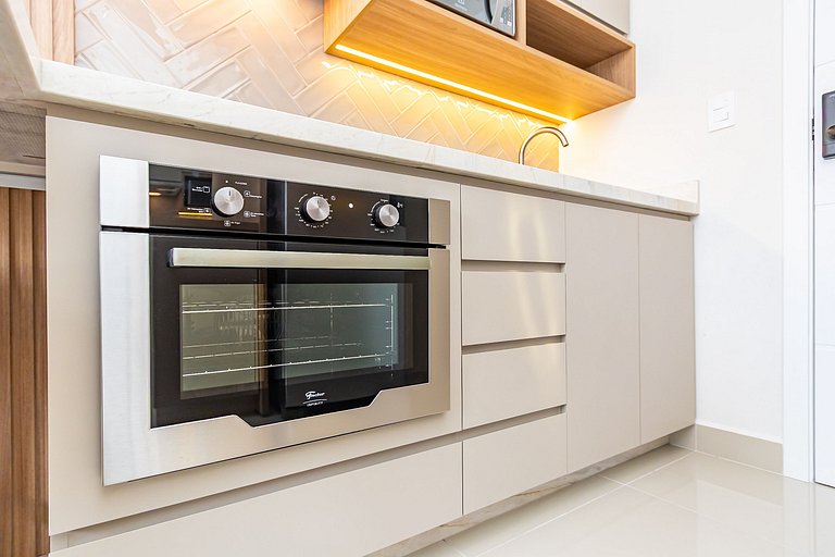 Apartamento Premium Com Garagem no Centro -MUV1314