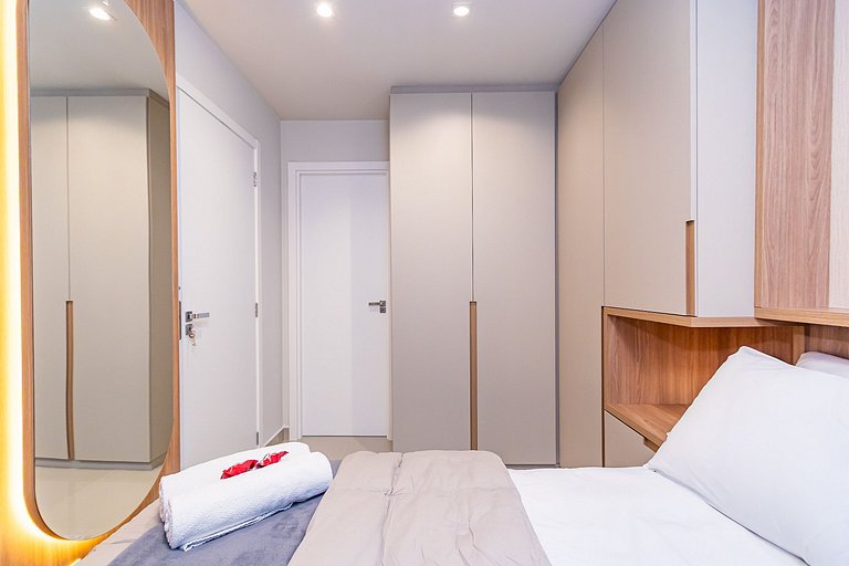 Apartamento Premium Com Garagem no Centro -MUV1314